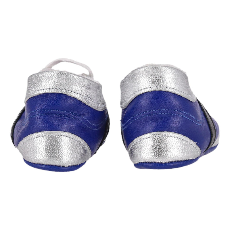 Baby Dior Metallic Leather Sneakers/Slippers. Size 18