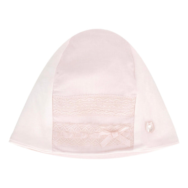 Dior Baby Girl Lace Embellished Hat. Size T0
