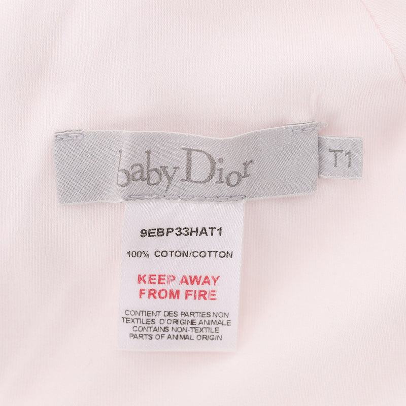 Dior Baby Girl Lace Embellished Hat. Size T1