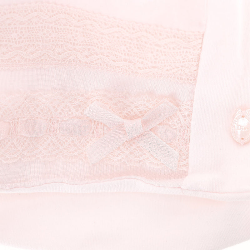 Dior Baby Girl Lace Embellished Hat. Size T1