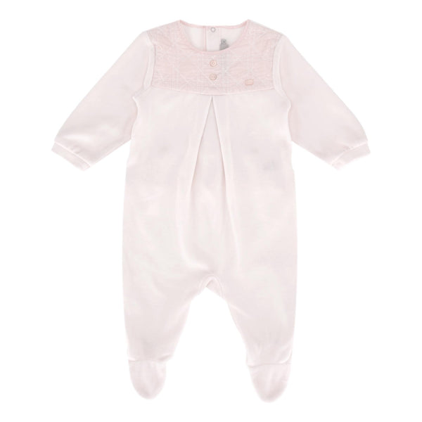 Dior Baby Girl Cotton Sleepsuit. Size 3M