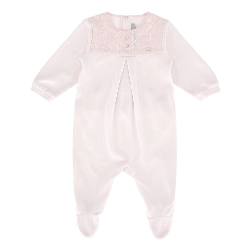 Dior Baby Girl Cotton Sleepsuit. Size 3M
