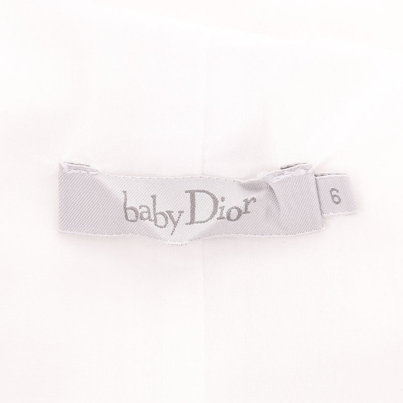 Dior Baby Girl Cotton Romper. Size 6M