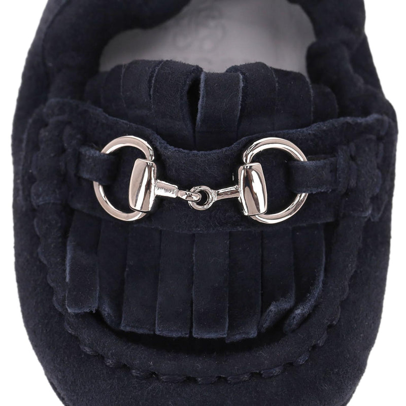 Gucci Baby Horsebit Suede Loafers/Slippers. Size 18