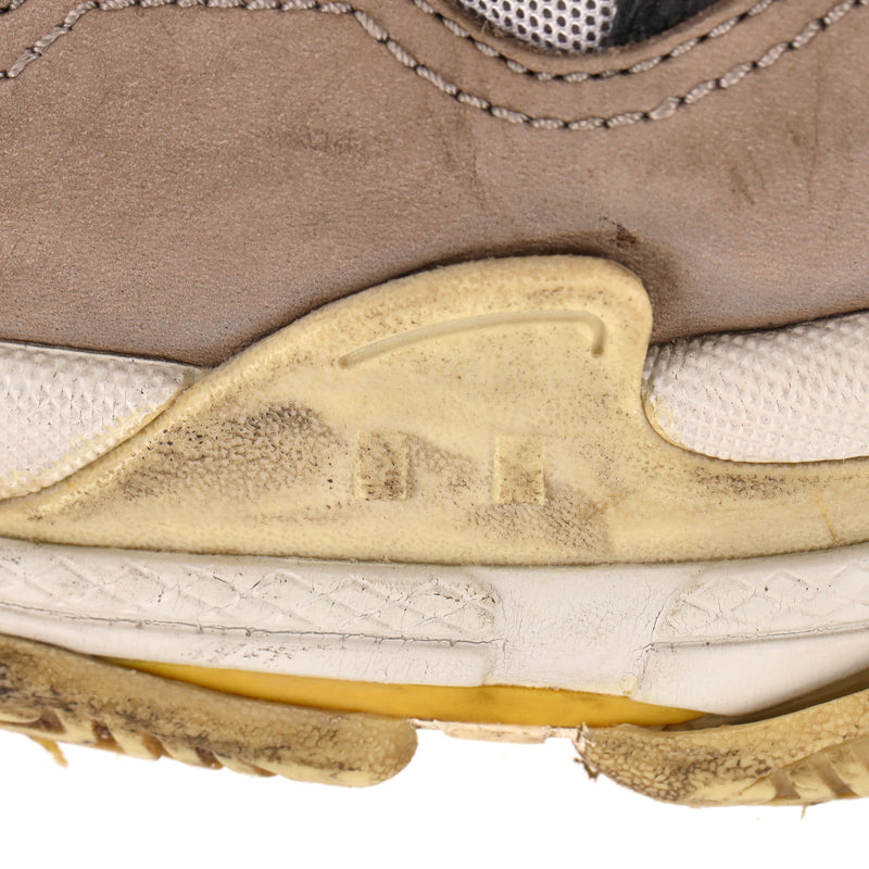 Balenciaga Triple S Leather, Nubuck & Mesh Distressed Sneakers. Size 45