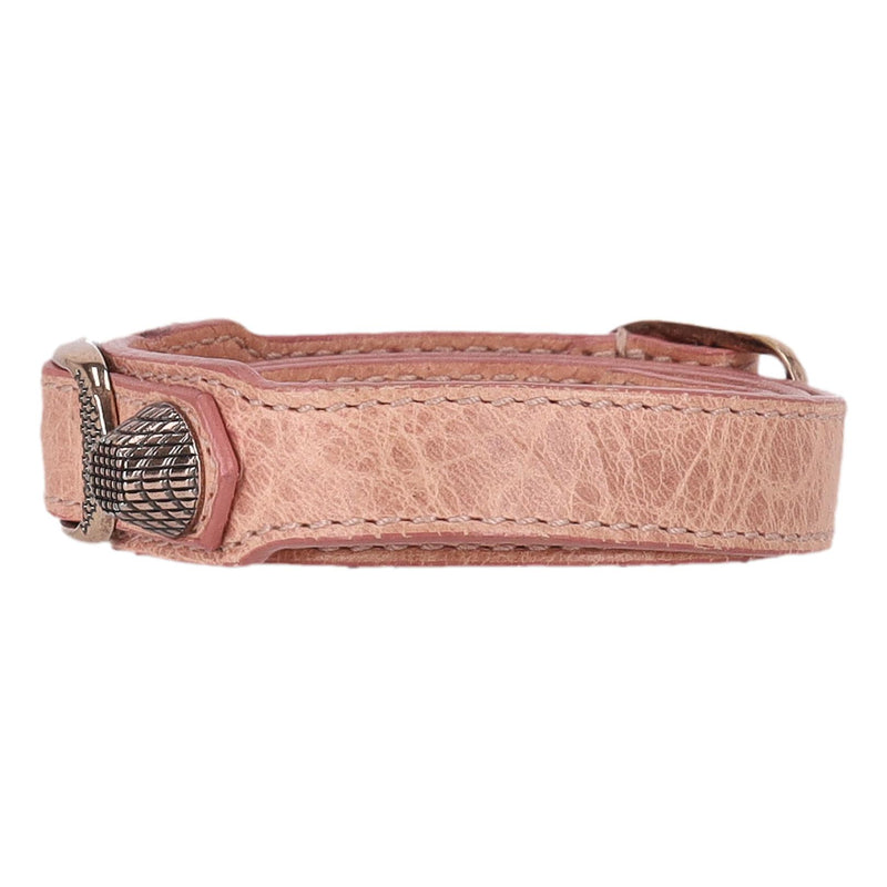 Balenciaga ‘Arena’ Triple Wrap Leather Stud Bracelet
