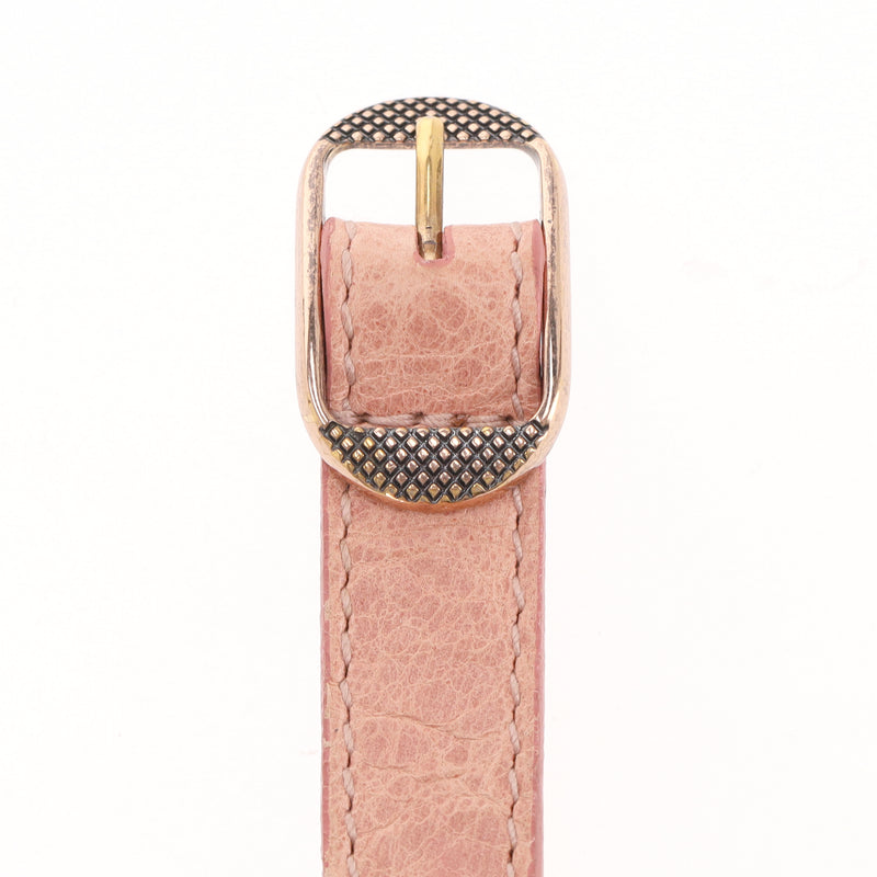 Balenciaga ‘Arena’ Triple Wrap Leather Stud Bracelet