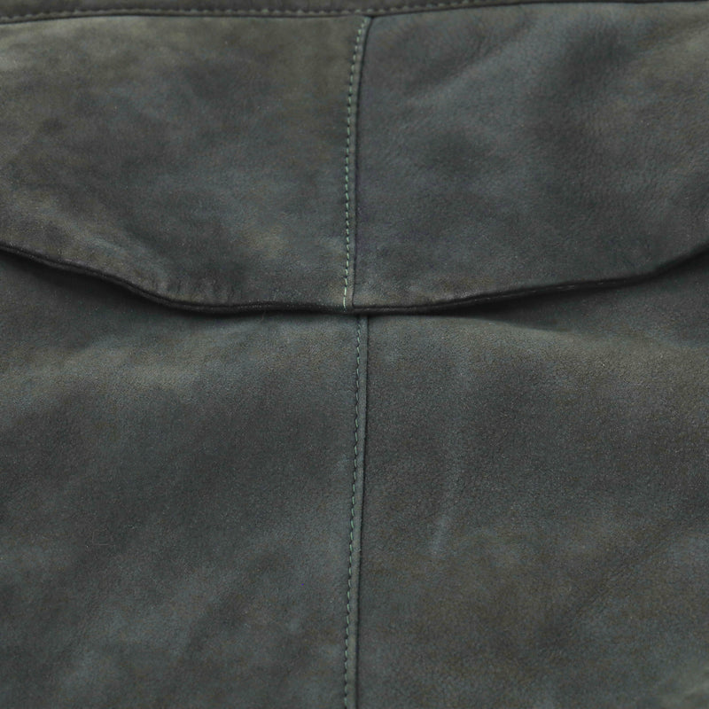 Balmain Lambskin Suede & Shearling Biker Jacket. Size 40FR