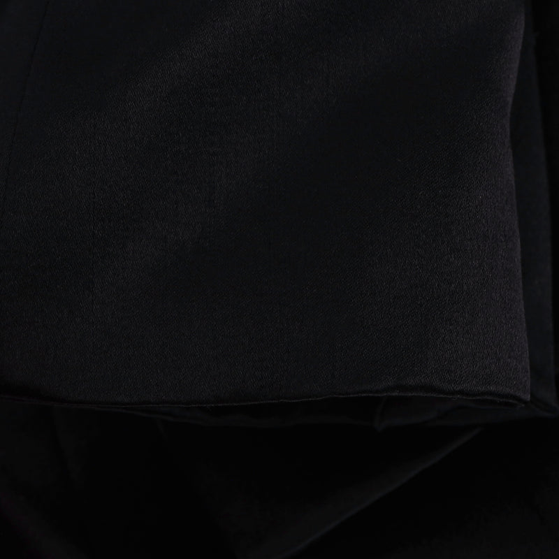 Balmain Tailored Double-Breasted Silk Jacket. Size 34FR
