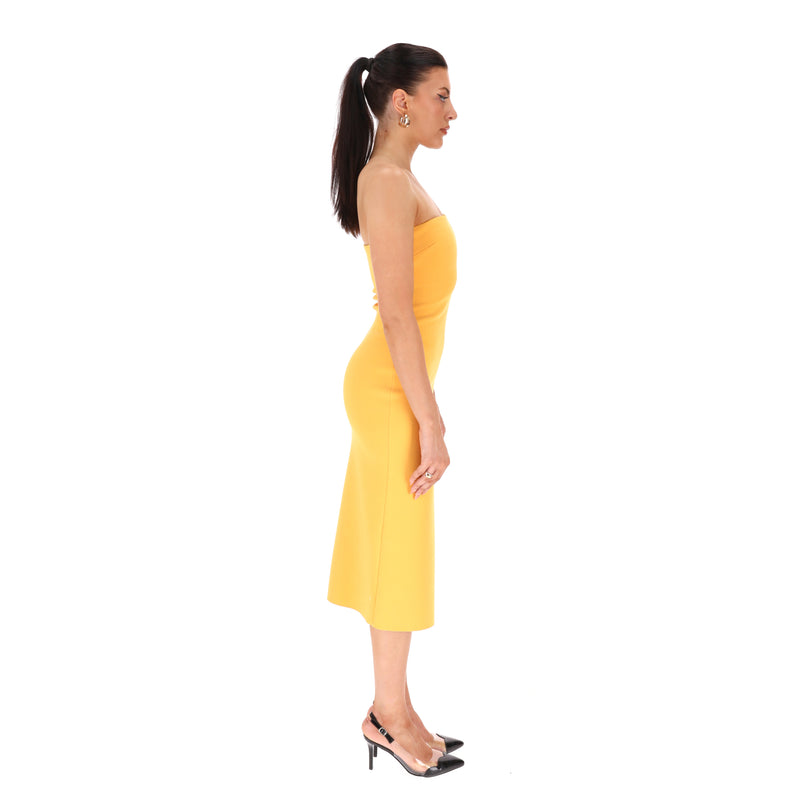Bec + Bridge Asymmetric One-Shoulder Midi Dress. Size 6UK