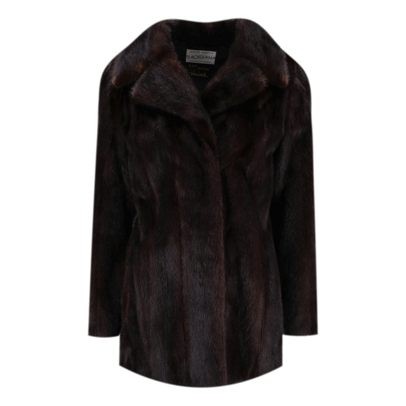 Blackglama Ranch Mink Fur Coat. Size S