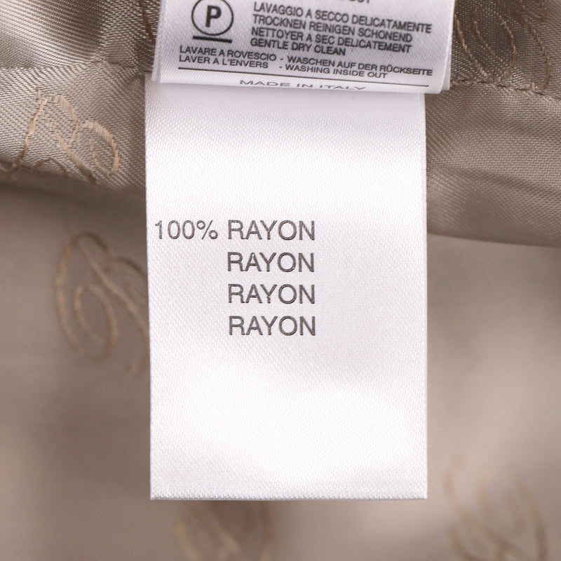 Blumarine Virgin Wool & Alpaca Blend Coat With A Tweed Trim. Size 44IT