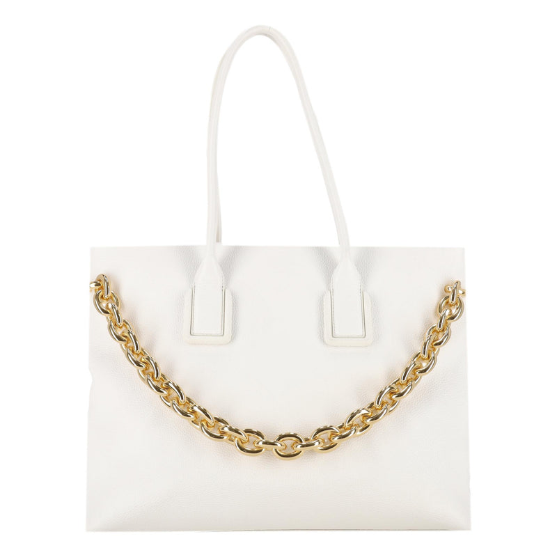 Bottega Veneta Chain Detail Leather Tote Bag
