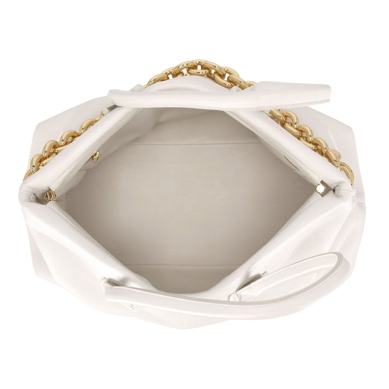 Bottega Veneta Chain Detail Leather Tote Bag