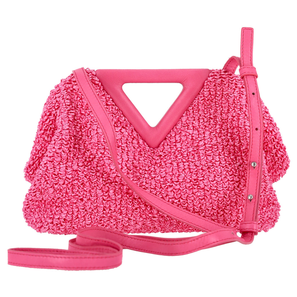 Bottega Veneta Curly Raffia Point Crossbody or Top Handle Carry
