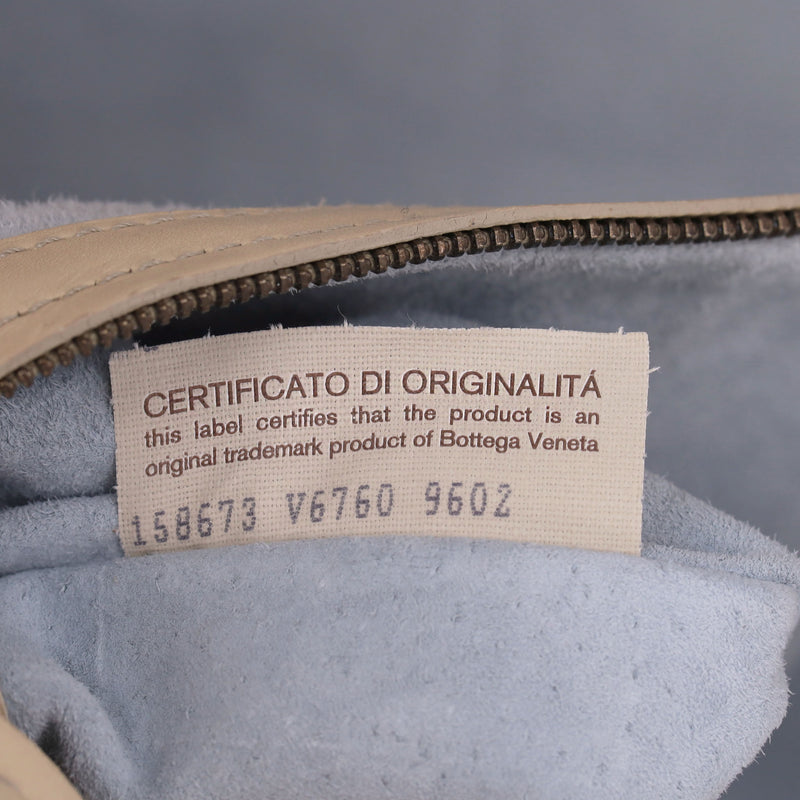 Bottega Veneta Intrecciato Leather Embroidered Trim Tote Bag