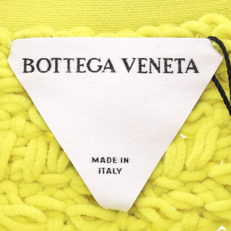 Bottega Veneta Cable Knit Chenille Mini Skirt. Size S