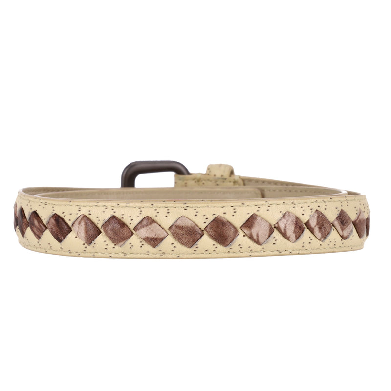 Bottega Veneta Woven Leather Belt