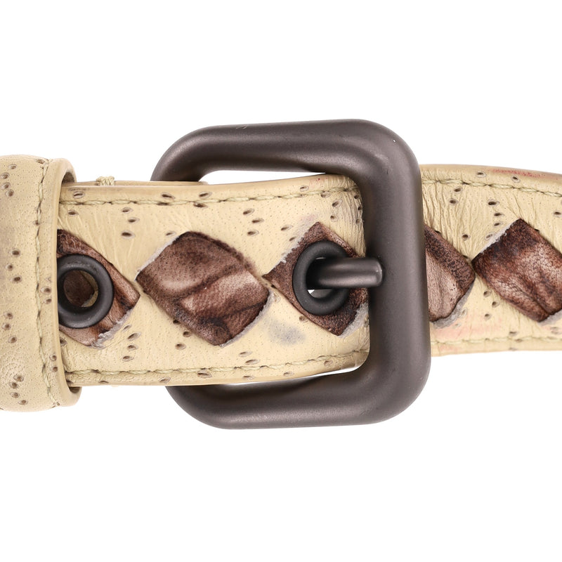 Bottega Veneta Woven Leather Belt
