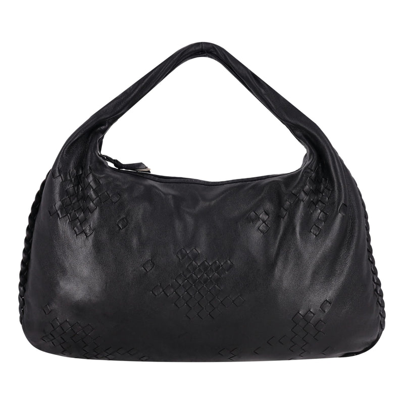 Bottega Veneta Nappa Intrecciato Leather Large Veneta Hobo Bag