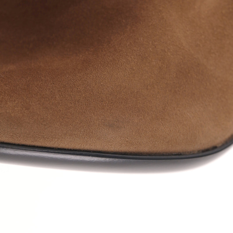 Bottega Veneta Peep Toe Suede Ankle Boots. Size 40.5