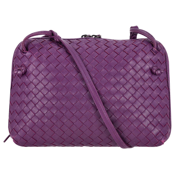 Bottega Veneta Intrecciato Nappa Leather Nodini Crossbody Bag