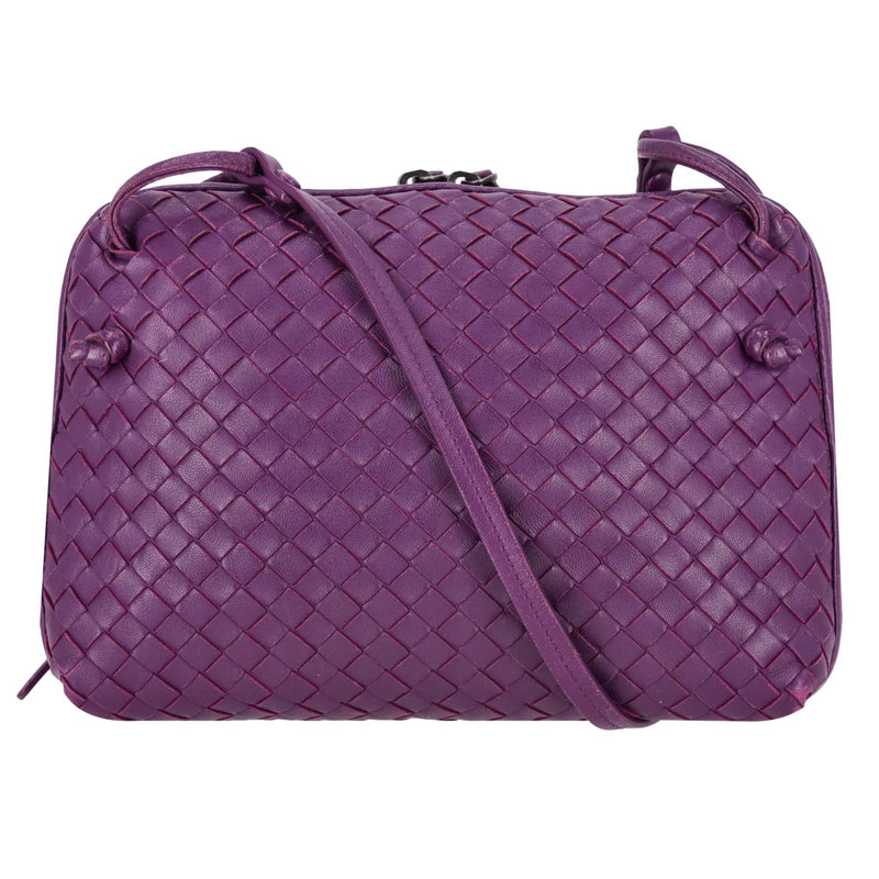 Bottega Veneta Intrecciato Nappa Leather Nodini Crossbody Bag
