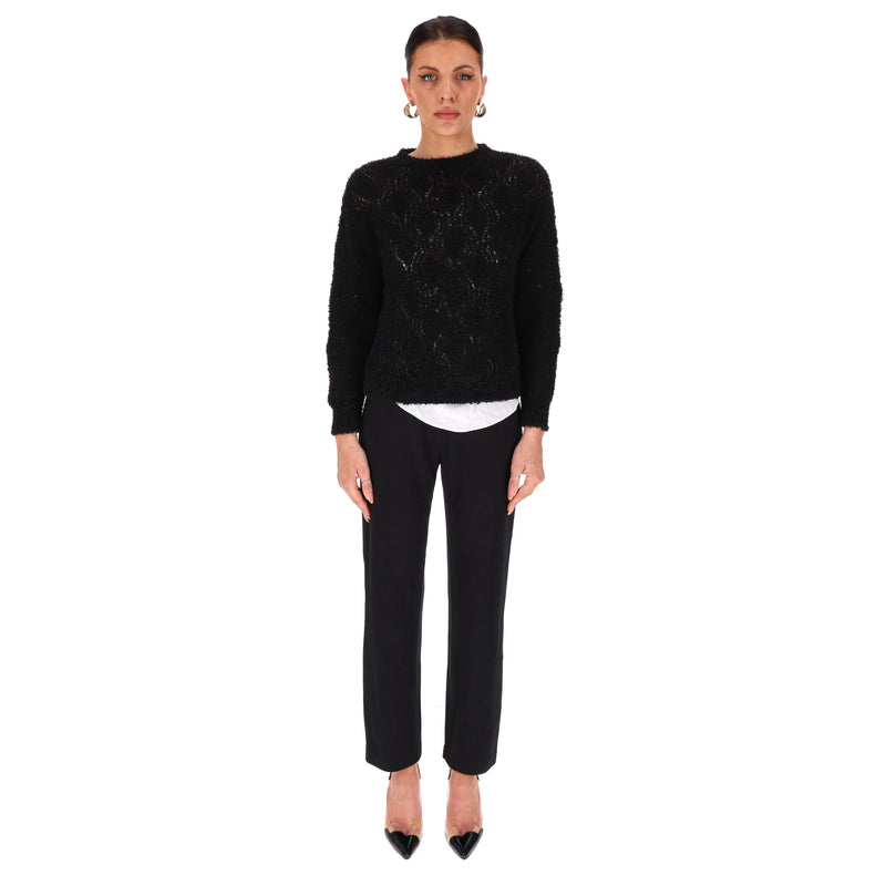 Brunello Cuccinelli Open-Knit Cotton Jumper. Size XS