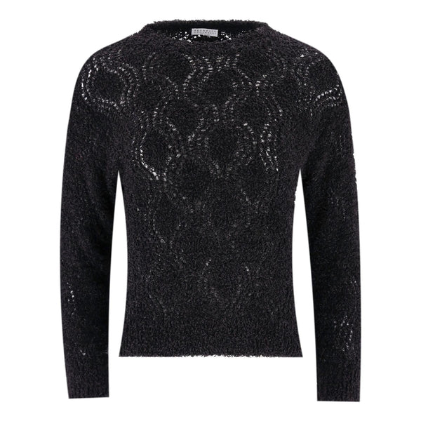 Brunello Cuccinelli Open-Knit Cotton Jumper. Size XS