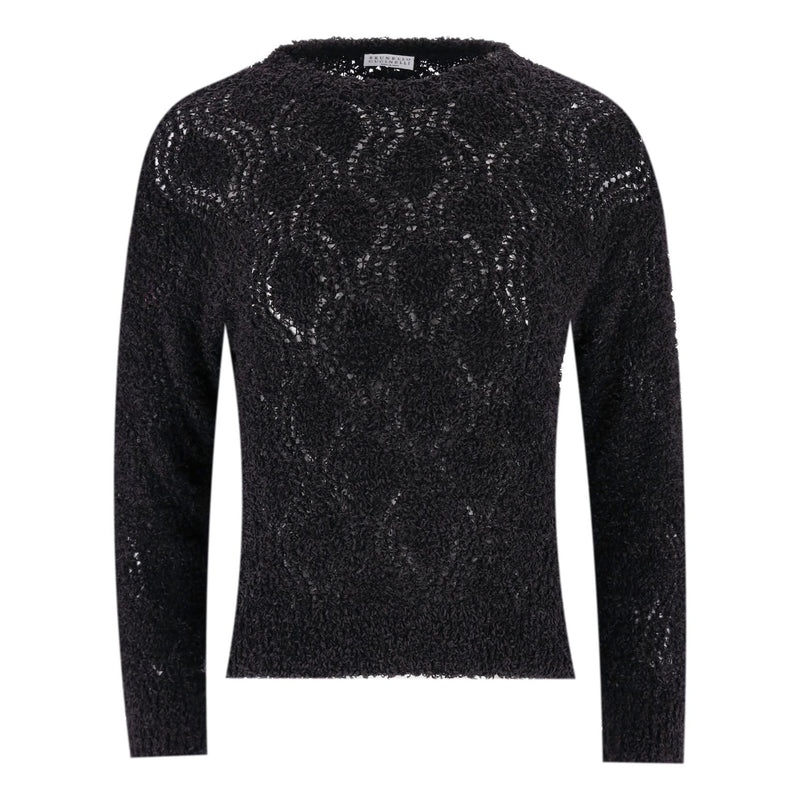 Brunello Cuccinelli Open-Knit Cotton Jumper. Size XS