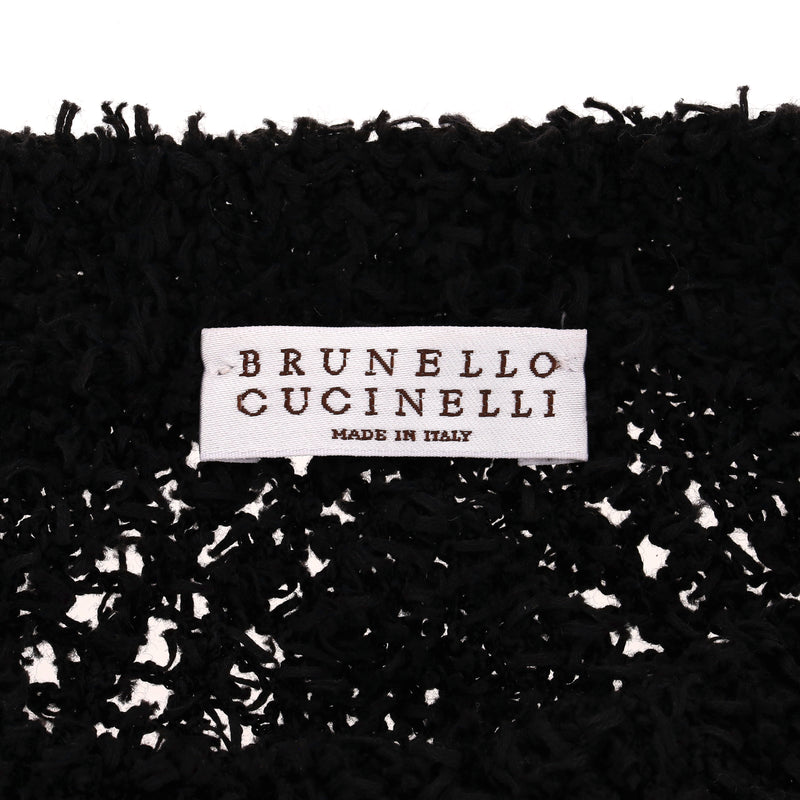 Brunello Cuccinelli Open-Knit Cotton Jumper. Size XS
