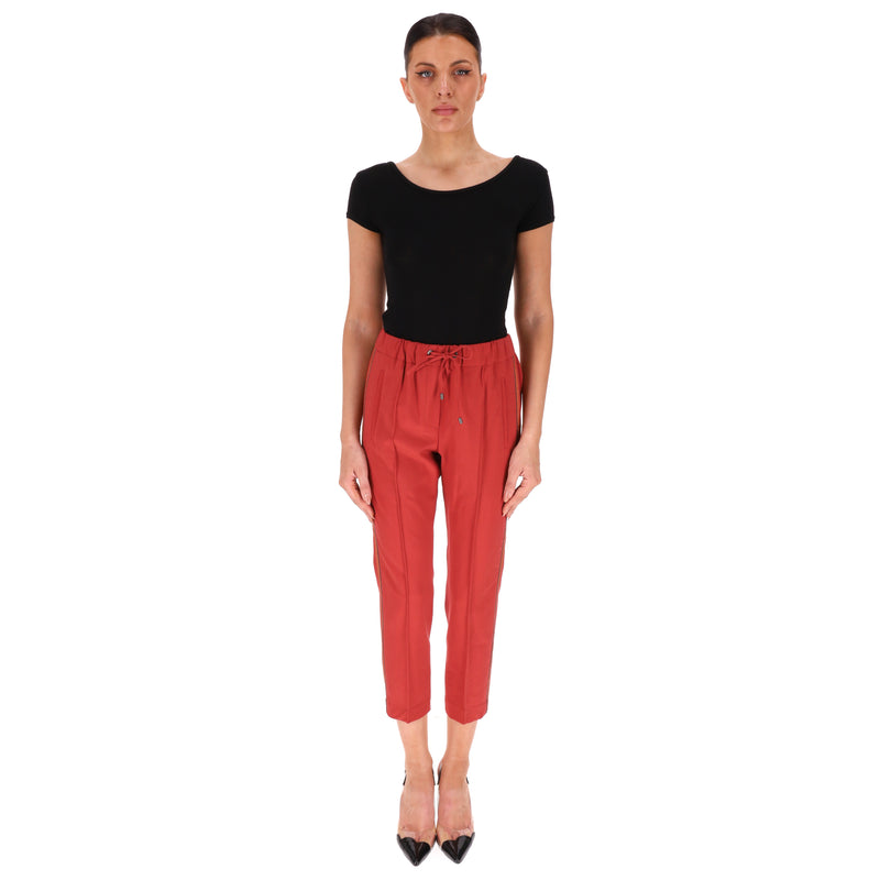 Brunello Cucinelli Virgin Wool Side Stripe Joggers/Trousers. Size 40IT