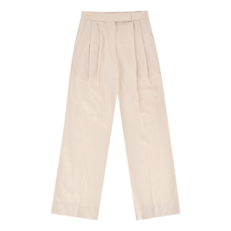 Brunello Cucinelli Wool Blend Wide Leg Trousers. Size 38IT