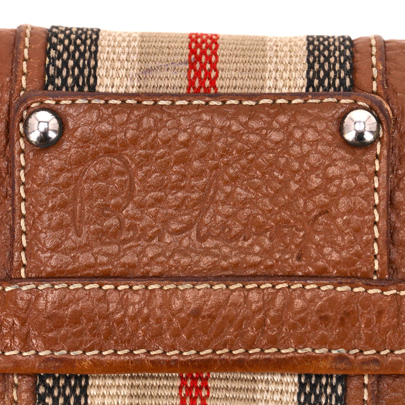 Burberry Grained Leather Wallet