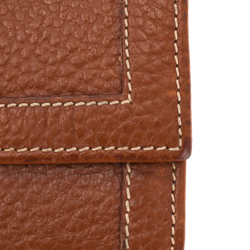 Burberry Grained Leather Wallet