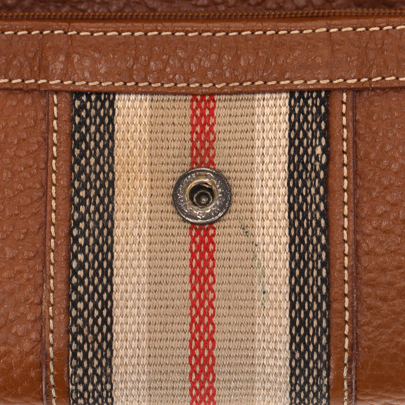 Burberry Grained Leather Wallet