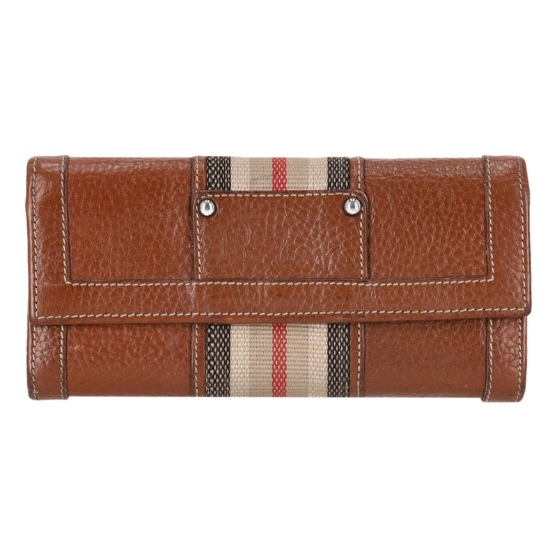 Burberry Grained Leather Wallet