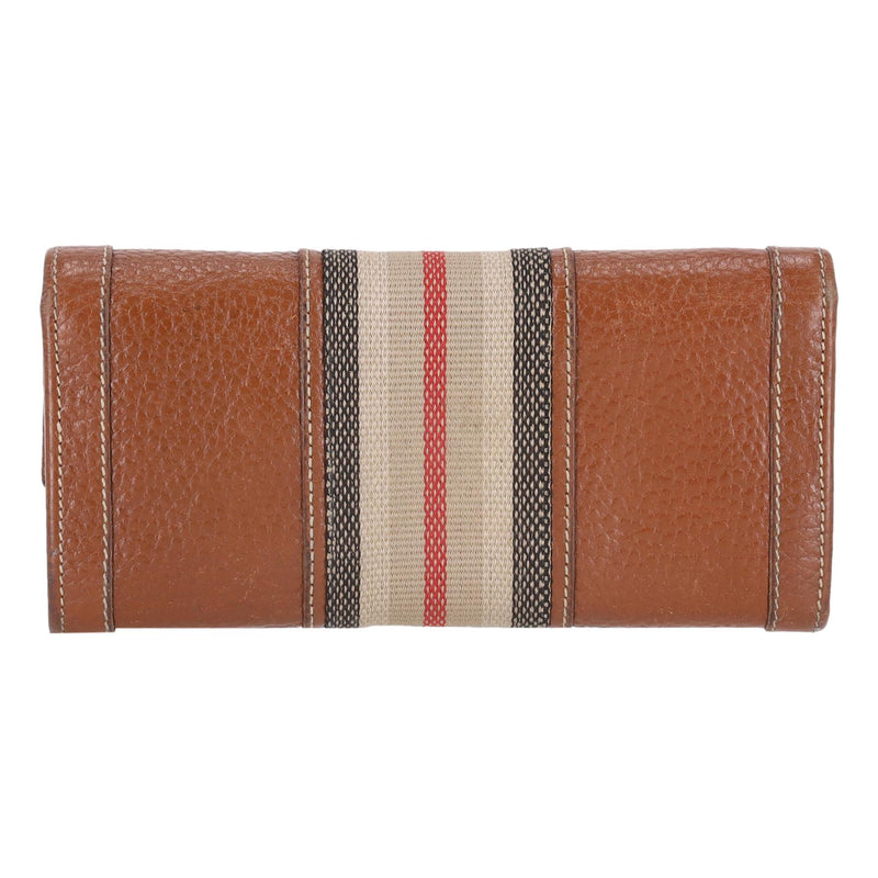 Burberry Grained Leather Wallet