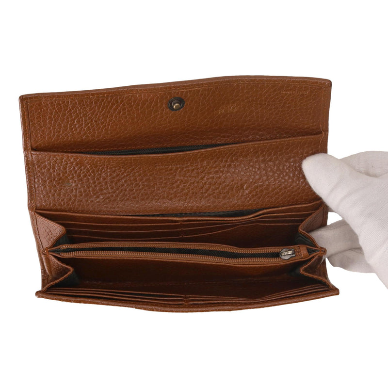 Burberry Grained Leather Wallet