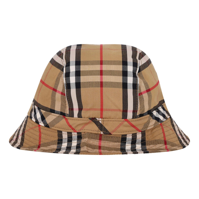 Burberry Canvas Vintage Check Bucket Hat