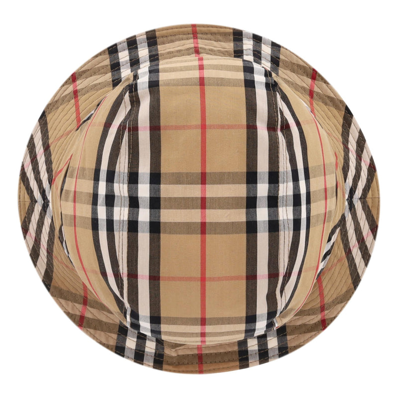 Burberry Canvas Vintage Check Bucket Hat