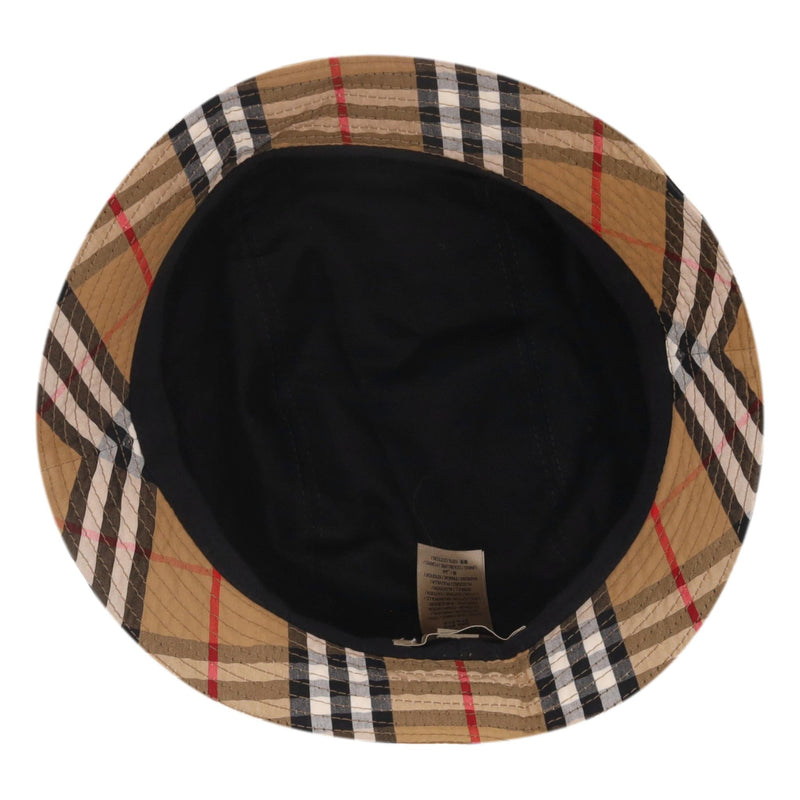 Burberry Canvas Vintage Check Bucket Hat