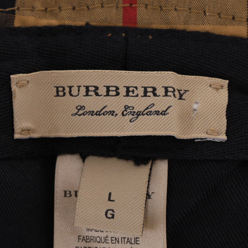 Burberry Canvas Vintage Check Bucket Hat