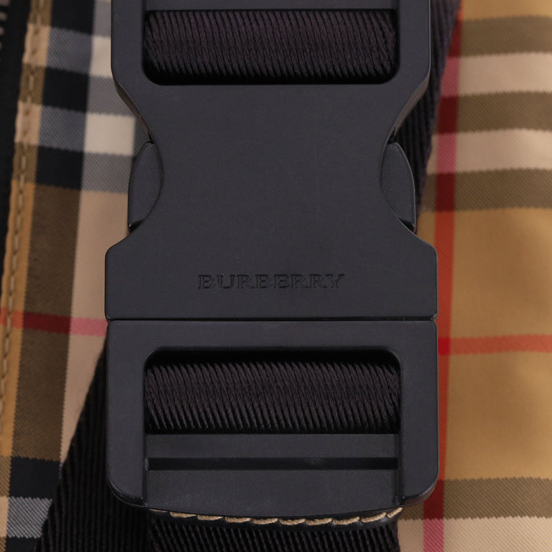 Burberry Nylon Vintage Check Belt Bag