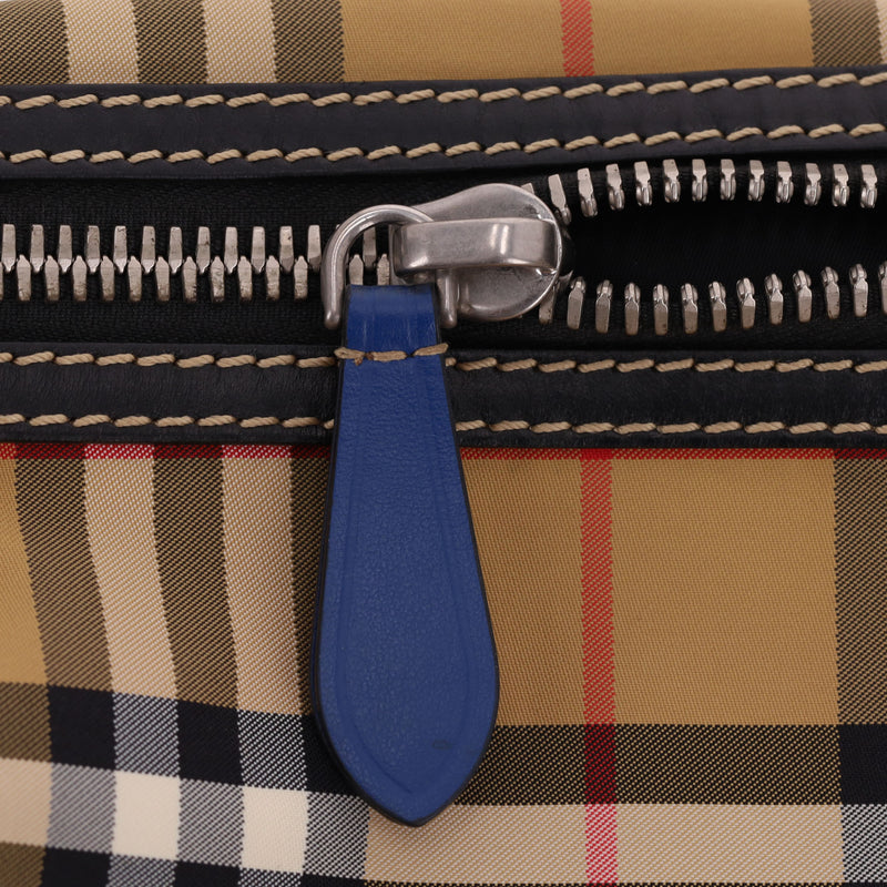 Burberry Nylon Vintage Check Belt Bag