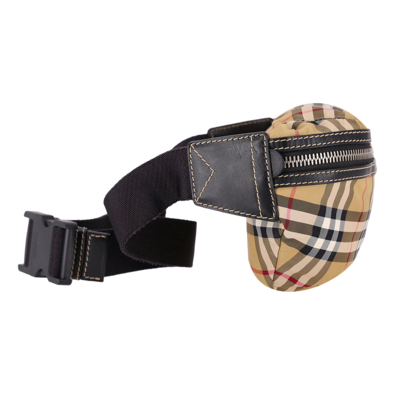 Burberry Nylon Vintage Check Belt Bag