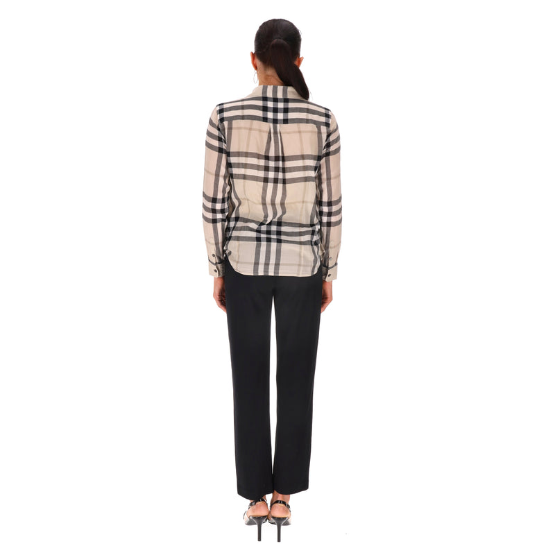 Burberry Classic Check Cotton Shirt.Size S