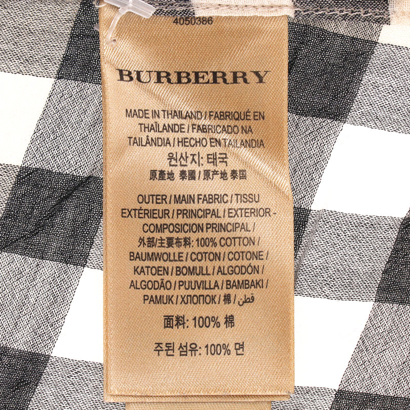 Burberry Classic Check Cotton Shirt.Size S