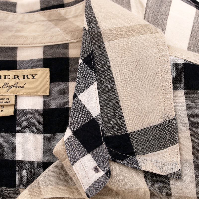 Burberry Classic Check Cotton Shirt.Size S