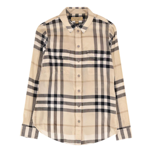 Burberry Classic Check Cotton Shirt.Size S